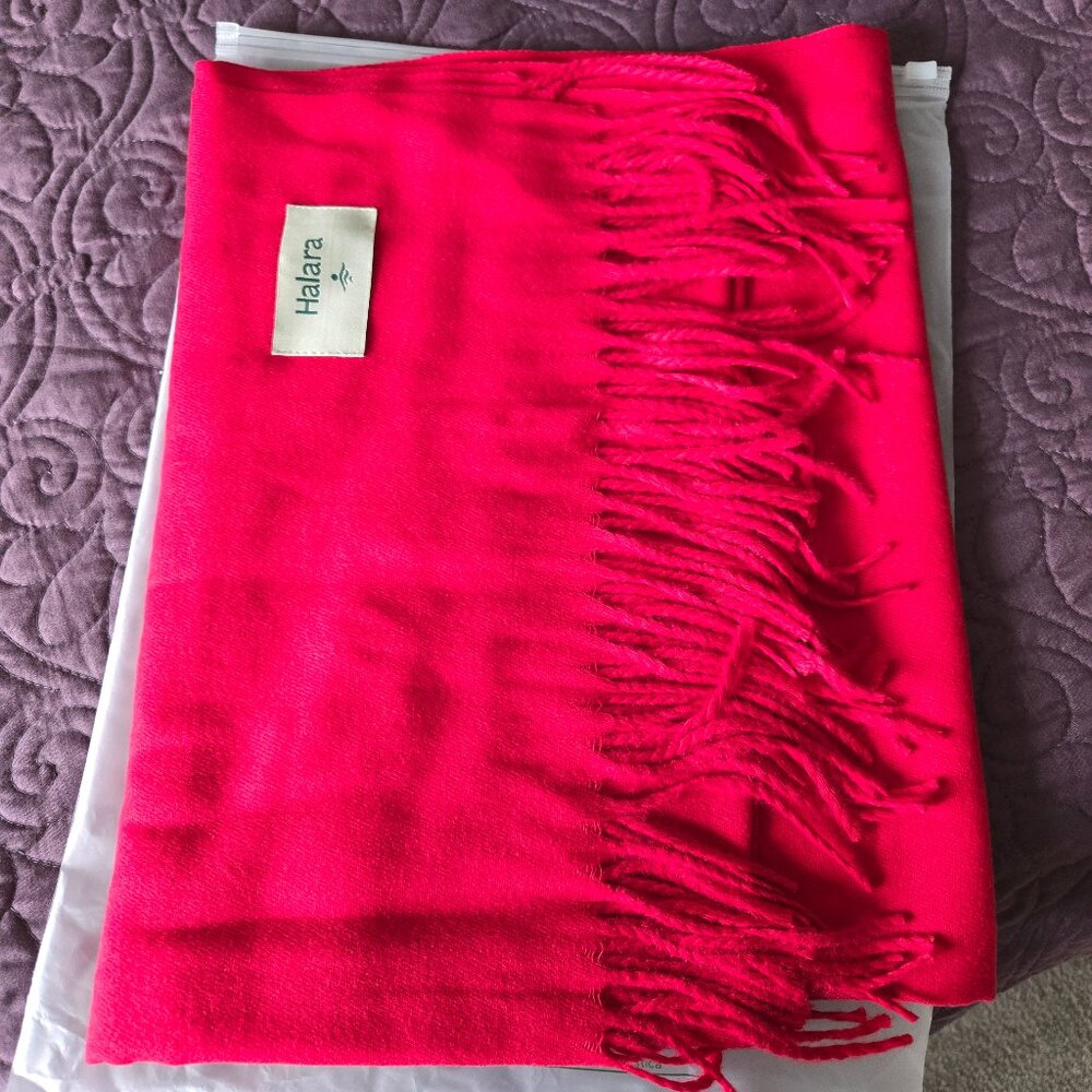 Halara Fringe Scarf - NEW